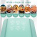 NUTRIFRYER 4QT Air Fryer, 1400W Small Compact Airfryer with Non-Stick Basket, 50PCS Parchment Paper Liners, Recipe Instructions 