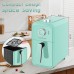 NUTRIFRYER 4QT Air Fryer, 1400W Small Compact Airfryer with Non-Stick Basket, 50PCS Parchment Paper Liners, Recipe Instructions 
