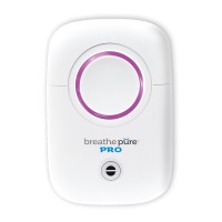 Breathe Pure Pro, Portable Plug-In Air Purifier with HEPA Filter, UV-C