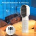 Desktop Air Purifier, Small Air Ionizer with 3 Stage Filtration System, H13 HEPA Filter, 2 Speeds for Home, Bedroom, Pets, Odor, Smoke, Pollen (White) - F001