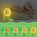 LED Digital Alarm Clock with Night Light Kids Children Sleep Schedule Trainer