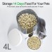 4L Automatic Pet Feeder, WiFi Cat Food Dispenser with Stainless Steel Bowl, App Control, Portion Control, Voice Recording for Cats, Small/ Medium Pets - PT05