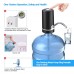 Automatic Water Dispenser, 5 Gallon Bottle Water Pump with USB Charging for Home, Kitchen, Office, Camping