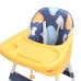 Toytexx Baby High Chair, Dining Feeding Booster Seat with Adjustable Legs, Safety Belt, Anti-Slip, Dining Tray - 8936