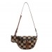 Checkered Fanny Pack Shoulder Bag for Women, Plaid Crossbody Purse with Adjustable Strap, Zipper Closure, Mini Pouch, Compact Fashion Bag for Daily Use, Travel, Shopping Model 248-BP Checkered Fanny Pack Shoulder Bag for Women, Plaid Crossbody Purse with Adjustable Strap, Zipper Closure, Mini Pouch, Compact Fashion Bag for Daily Use, Travel, Shopping Model 248-BP