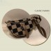 Checkered Shoulder Bag for Women, Small Crossbody Purse with Adjustable Strap, Mini Plaid Handbag with Zipper, Coin Pouch, Black Brown Fashion Bag for Daily Use, Travel, Shopping Model 248-P