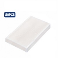 Vacuum Sealer Bags 50 Pack Pre-Cut Food Storage Pouches, Textured One-Side Design, Easy Tear, Compatible with Vacuum Sealer Machines  25 x 50 cm Kitchen Use