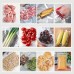 Vacuum Sealer Bags 50 Pack Pre-Cut Food Storage Pouches, Textured One-Side Design, Easy Tear, Compatible with Vacuum Sealer Machines  25 x 50 cm Kitchen Use