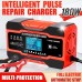 Smart Battery Charger, 12V/24V 10A/5A, Pulse Repair, Auto/RV Smart Battery Charger, 12V/24V 10A/5A, Pulse Repair, Auto/RV