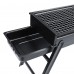 INTEXCA Portable BBQ Grill Foldable Stainless Steel Charcoal Grill for Outdoor, Camping, Picnic