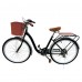 26 Inch Adult Beach Cruiser Bicycle, Comfort Commuter Bike with 7-Speed Drivetrain, Rear Rack