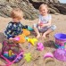 24 PCS Beach Sand Toy Set with Ice Cream Food Molds, Bucket, Mesh Bag