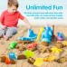14PCS Sand Toys Beach Set Toy Shark Bucket Pail with Sand Filter for Children Kids Outdoor Play