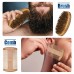 8 in 1 Beard Grooming Kit with Beard Shampoo, Growth Oil, Beard Balm, Wood Comb, Brush, Scissors, Razor, Storage Bag