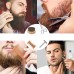 8 in 1 Beard Grooming Kit with Beard Shampoo, Growth Oil, Beard Balm, Wood Comb, Brush, Scissors, Razor, Storage Bag