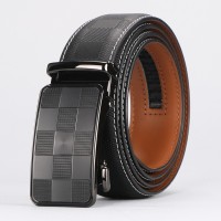 Men’s Ratchet Belt Automatic Slide Buckle Leather Belt with Micro-Adjust Track Cut-to-Fit Adjustable Dress Belt 3.5 cm Width No-Hole Precision Fit Belt for Business, Suit, Jeans & Everyday Wear Men’s Ratchet Belt Automatic Slide Buckle Leather Belt with Micro-Adjust Track Cut-to-Fit Adjustable Dress Belt 3.5 cm Width No-Hole Precision Fit Belt for Business, Suit, Jeans & Everyday Wear