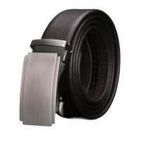 Men’s Ratchet Leather Belt, Top Layer Cowhide Dress Belt with Automatic Click Buckle, 130 cm x 3.5 cm, Brown, Adjustable Business Casual Belt for Office, Suit and Everyday Wear Model DTL17 Men’s Ratchet Leather Belt, Top Layer Cowhide Dress Belt with Automatic Click Buckle, 130 cm x 3.5 cm, Brown, Adjustable Business Casual Belt for Office, Suit and Everyday Wear Model DTL17