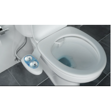 Non-Electric Bidet Toilet Attachment with Self-Cleaning Nozzles for Toilet with Adjustable Water Spray Pressure 