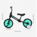 Kids 2 in 1 Carbon Steel Balance Bike to Pedal Bike with Training Wheels, Lightweight with Foam Tire Adjustable Seat Detachable Pedals