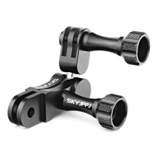 Bike Handlebar Camera Mount, Aluminum 360 Rotation and Lock Any Direction, Shock-Resistant, for GoPro/ Action Cameras