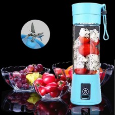 Mini Portable Blender USB Rechargeable Mixer Juicer 380mL Bottle for Smoothies - Shakes - Fruit Mixer 