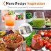 JOYOUNG 1.75L Power Stand Blender, 1200W Smoothie Blender with LED Touchscreen, 8 Presets, Dishwasher Safe - L18-P552U