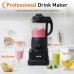 JOYOUNG 1.75L Power Stand Blender, 1200W Smoothie Blender with LED Touchscreen, 8 Presets, Dishwasher Safe - L18-P552U