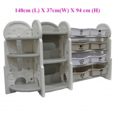 Bookshelf and Storage Organizer