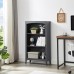 3 Tier Wooden Bookcase, 109 cm H Open Display Bookshelf with Storage Shelves for Home, Bedroom, Office - BK001