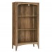 3 Tier Wooden Bookcase, 109 cm H Open Display Bookshelf with Storage Shelves for Home, Bedroom, Office - BK001