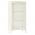 3 Tier Wooden Bookcase, 109 cm H Open Display Bookshelf with Storage Shelves for Home, Bedroom, Office - BK001