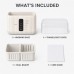 Double Bottle Warmer, 5 Modes with Timer, White