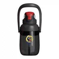 1550ml Large Water Bottle with Straw & Handle – Leak-Proof, BPA-Free Tritan Sports Jug for Gym, Outdoor, and Daily Hydration – Available in Black & Grey