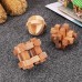 IQ Busters 9 PCS Wooden Brain Teaser Puzzle Assembly & Disentanglement Puzzles for Kids Adults