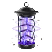 AERB Bug Zapper, 4000V High Powered Electric Mosquito Zapper with 18W Mosquito Killer Bulb, Fly Trap for Outdoor & Indoor, Waterproof Mosquito Repellent for Home, Patio, Backyard