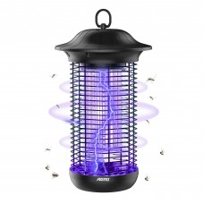 AERB Bug Zapper, 4000V High Powered Electric Mosquito Zapper with 18W Mosquito Killer Bulb, Fly Trap for Outdoor & Indoor, Waterproof Mosquito Repellent for Home, Patio, Backyard