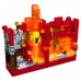 856 PCS Building Blocks, DIY Battle in the Red Fortress Set with LED for Kids, Boys and Girls Ages 10 and Up - 680