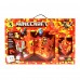 856 PCS Building Blocks, DIY Battle in the Red Fortress Set with LED for Kids, Boys and Girls Ages 10 and Up - 680
