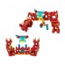 849 PCS Building Blocks, DIY Guardian Castle Set with LED for Kids, Boys and Girls Ages 10 and Up - 753