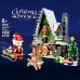 1452 Building Blocks, Christmas House Set Building Blocks Set with Santa Claus, Reindeer Sleigh for Kids 6+ - 90012