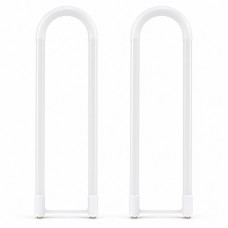 U-Bend LED T8 Bulbs, 2-Pack, 15.5W, 4100K Cool White, 2200LM U-Bend LED T8 Bulbs, 2-Pack, 15.5W, 4100K Cool White, 2200LM