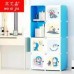  Toytexx Portable DIY Closet Cabinet Wardrobe for Children and Kids Modular Storage Organizer Dresser Hanging Rack Clothes - 8 Cube Set