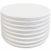 8-Pack 12 inch Round Cake Boards Cake Drums, 1/2" Thick Cake Board, Round, Sturdy, Seamless, Greaseproof