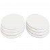 8-Pack 10 inch Round Cake Boards Cake Drums, 1/2" Thick Cake Board, Round, Sturdy, Seamless, Greaseproof (White)