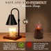 Candle Warmer Lamp, Timer, Dimmer, Adjustable Height, Black
