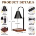 Candle Warmer Lamp, Timer, Dimmer, Adjustable Height, Black