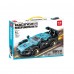 315 PCS Car Building Blocks Set, 1:18 Scale Sports Car Model with Pull Back Motor - 10077