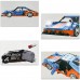 538 PCS Car Building Blocks Set, 1:18 Scale Sports Car Model with Pull Back Motor - 10231