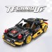 445 PCS Car Building Blocks Set, 1:18 Scale GT Sports Car Model with Pull-Back Motor - BLK-084