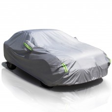 MATCC Car Cover, 440 x 180 x 160cm Waterproof Heavy Duty Car Cover with UV Protection for All Weather, Dust, Scratch Resistant